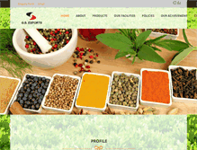 Tablet Screenshot of gsexports.net